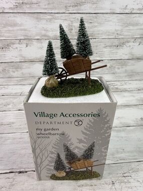 DEPARTMENT 56 My Garden Wheelbarrow Village Accessory Seasons bay village